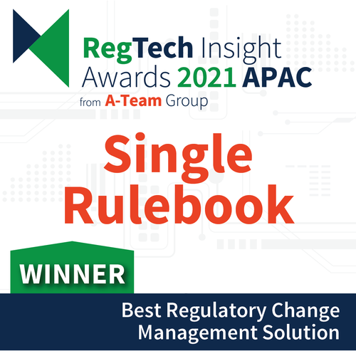 Single Rulebook RTIA APAC 2021